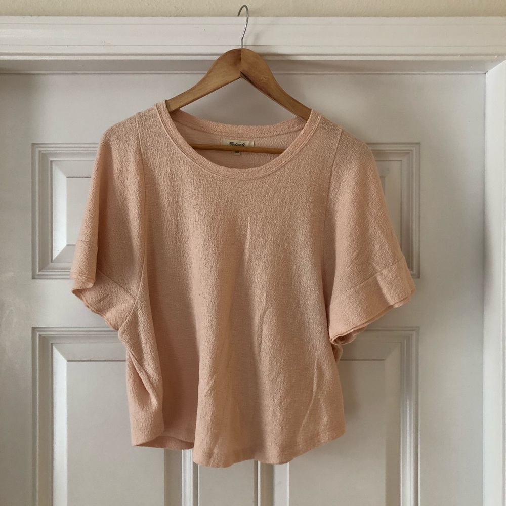 Madewell Flutter Sleeve Top